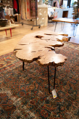 Expressive Live Edge Wood Coffee Table // ONH Item AS5960D6770A Image 10