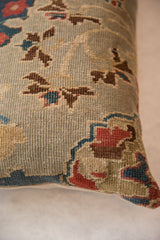  XL Reclaimed Antique Persian Rug Fragment Lumbar Pillow​ / Item ﻿AS6519A7107A image 3