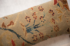 XL Reclaimed Antique Persian Rug Fragment Lumbar Pillow / Item ﻿AS6519A7108A image 3