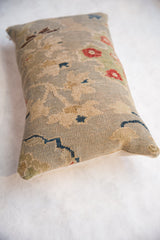 Reclaimed Antique Persian Rug Fragment Lumbar Pillow / Item ﻿AS6519A7111A image 4