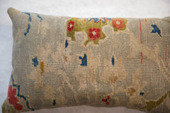Reclaimed Antique Persian Rug Fragment Lumbar Pillow / Item ﻿AS6519A7112A image 1