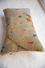 Reclaimed Antique Persian Rug Fragment Lumbar Pillow / Item ﻿AS6519A7112A image 5