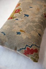 Reclaimed Antique Persian Rug Fragment Lumbar Pillow / Item ﻿AS6519A7112A image 6