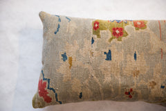 Reclaimed Antique Persian Rug Fragment Lumbar Pillow / Item ﻿AS6519A7112A image 7