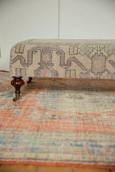 Vintage Turkish Rug Ottoman Coffee Table / Item AS6873D7073A image 2