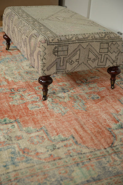 Vintage Turkish Rug Ottoman Coffee Table / Item AS6873D7073A image 3