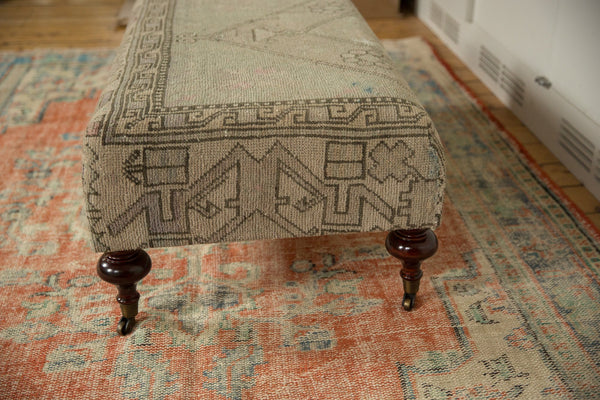 Vintage Turkish Rug Ottoman Coffee Table / Item AS6873D7073A image 11