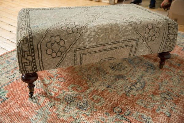 Vintage Turkish Rug Ottoman Coffee Table / Item AS6873D7073A image 12
