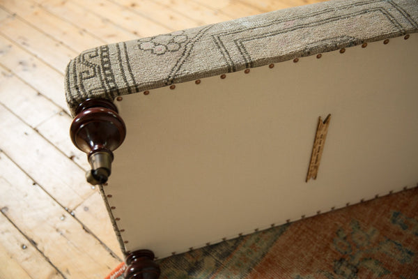 Vintage Turkish Rug Ottoman Coffee Table / Item AS6873D7073A image 13