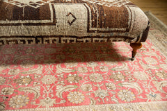 Vintage Oushak Rug Ottoman Coffee Table / Item AS6873D7092A image 10