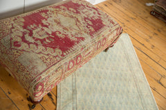Antique Rug Fragment Ottoman Table // ONH Item AS6873D7286A Image 7