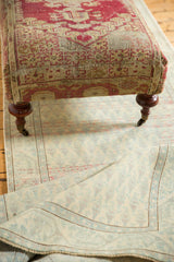 Antique Rug Fragment Ottoman Table // ONH Item AS6873D7286A Image 6