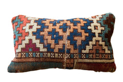 Reclaimed Vintage Rug Fragment Pillow // ONH Item AS7459A7466A