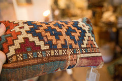 Reclaimed Vintage Rug Fragment Pillow // ONH Item AS7459A7466A Image 2