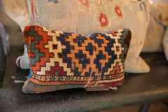 Reclaimed Vintage Rug Fragment Pillow // ONH Item AS7459A7466A Image 4
