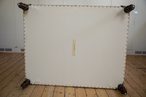 Antique Persian Rug Ottoman Coffee Table // ONH Item AS8097A8351A Image 12