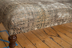 Vintage Rug Fragment Ottoman Table // ONH Item AS8097A8500A Image 1
