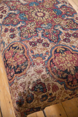 Antique Rug Fragment Ottoman Table // ONH Item AS8223A8324A Image 9