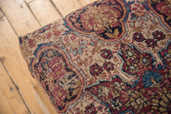 Antique Rug Fragment Ottoman Table // ONH Item AS8223A8324A Image 11