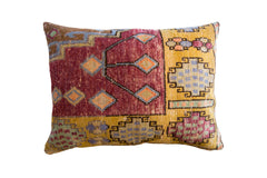 Vintage Oushak Rug Fragment Pillow // ONH Item AS9919A9952A