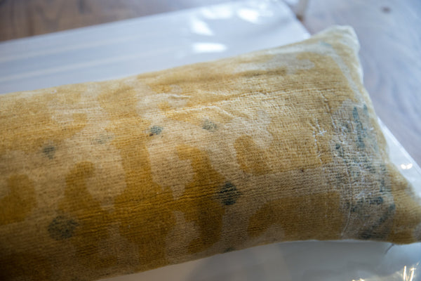 Antique Chinese Rug XL Lumbar Pillow // ONH Item AS9922A9956A Image 2