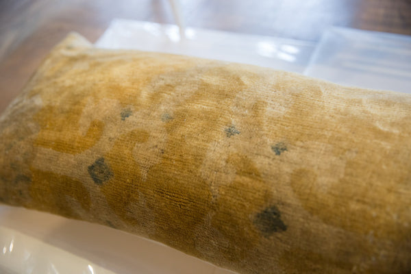 Antique Chinese Rug XL Lumbar Pillow // ONH Item AS9922A9956A Image 3