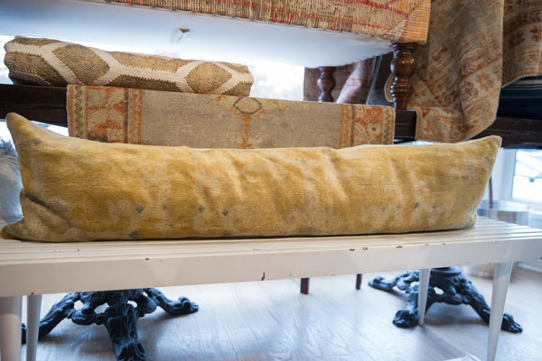 Antique Chinese Rug XL Lumbar Pillow // ONH Item AS9922A9956A Image 6