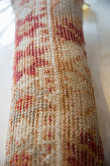Vintage Oushak Rug Skinny Lumbar Pillow // ONH Item AS9923A9951A Image 1