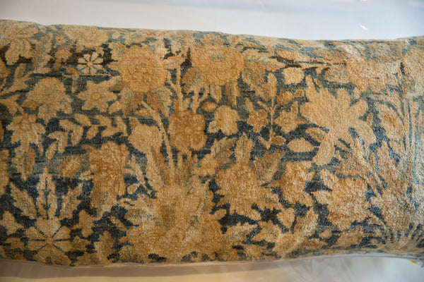 Antique Persian Rug Fragment XL Lumbar Pillow // ONH Item AS9926A9959A Image 1