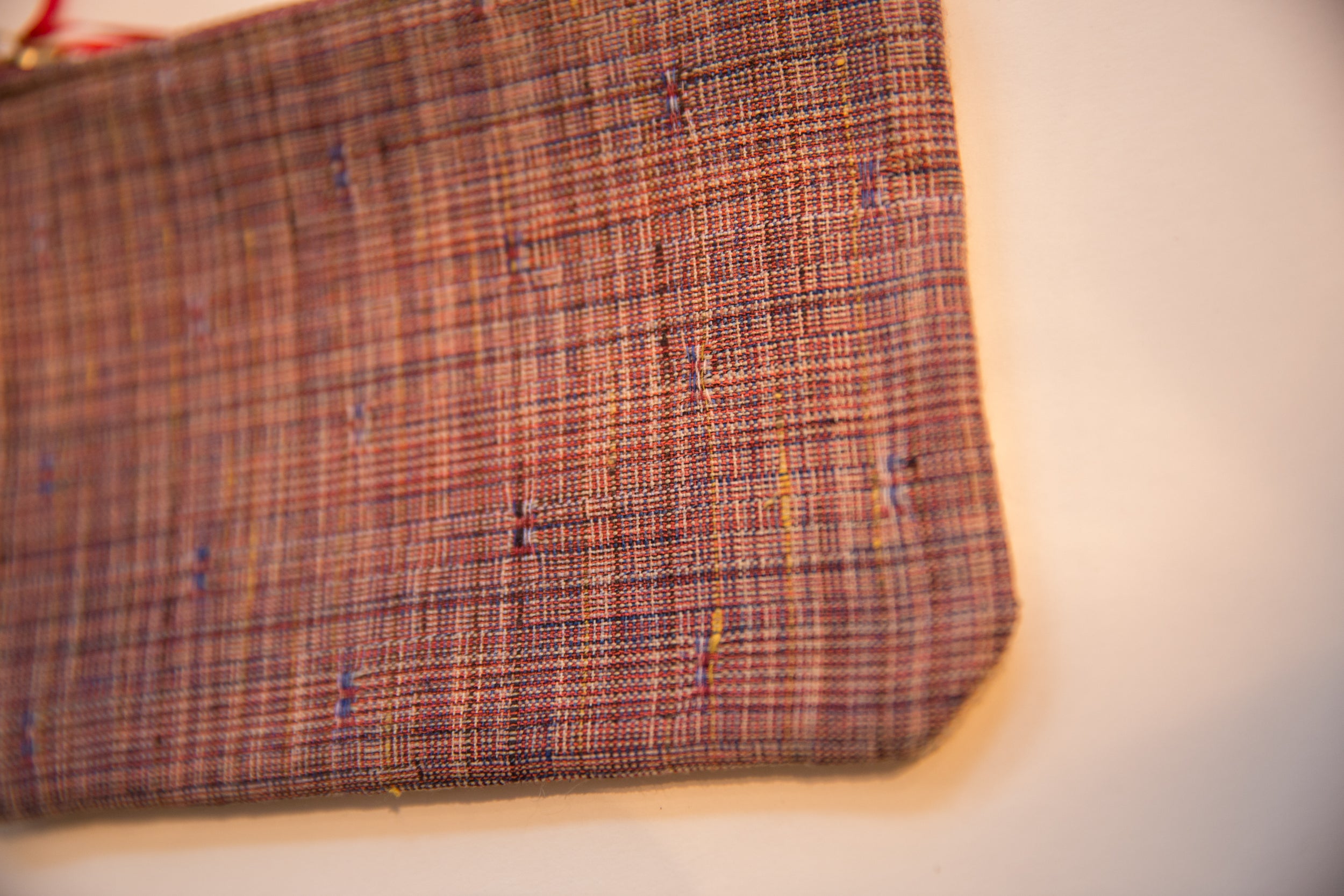 Vintage Kagawa Silk Fabric Pouch // ONH Item bk001185 Image 1