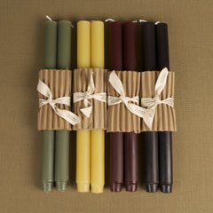 Made in NY Beeswax Candle Church Tapers // ONH Item 3506 Image 2