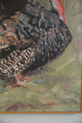 Grace B. Keogh Painting of a Turkey // ONH Item CT001155 Image 3