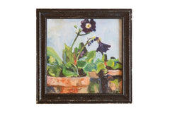 Grace Keogh Potted Flowers Painting / ONH Item ct001174