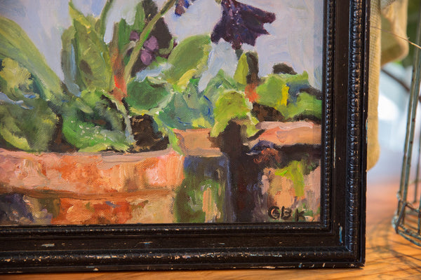 Grace Keogh Potted Flowers Painting / ONH Item ct001174 Image 2