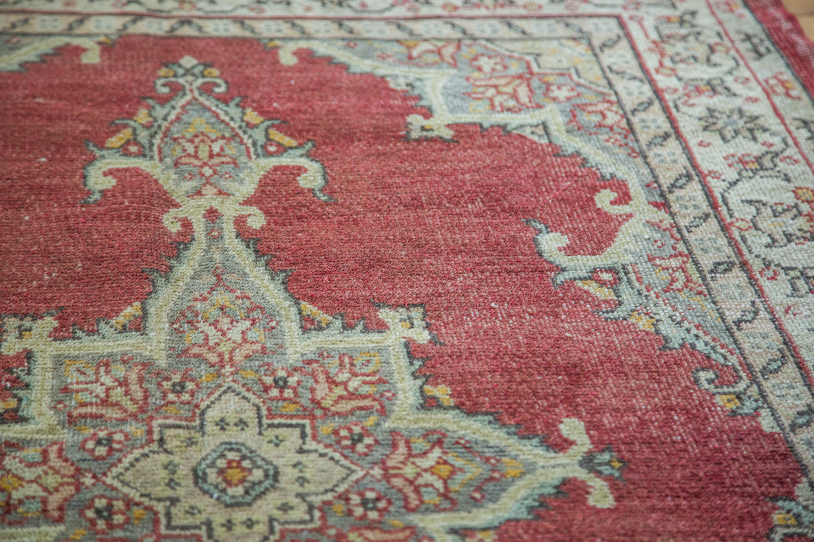  Vintage Oushak Rug / Item ee001216 image 2