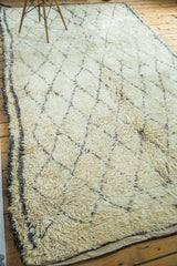 6x10.5 Vintage Beni Ourain Moroccan Carpet // ONH Item ee001290 Image 9