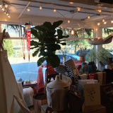 Fiddle Fig Leaf Tree with large, dark green leaves in a copper planter.
