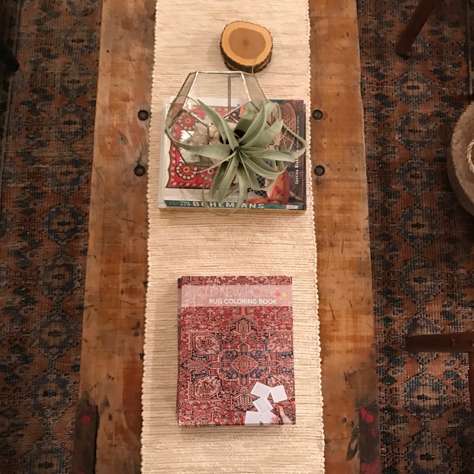 Old New House Rug Coloring Book // ONH Item 4630 Image 1