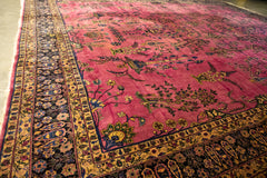 14.5x18.5 Vintage Laristan Carpet // ONH Item mc001244 Image 2