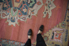 9x12 Vintage Indian Serapi Soumac Design Carpet // ONH Item mc001416 Image 1