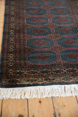 2.5x4 Vintage Fine Pakistani Turkmen Design Rug // ONH Item mc001498 Image 3