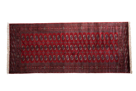 5x12 Vintage Fine Bokhara Rug Runner // ONH Item mc001507