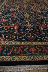 10x14 Vintage Indian Bijar Design Carpet // ONH Item mc001513 Image 4