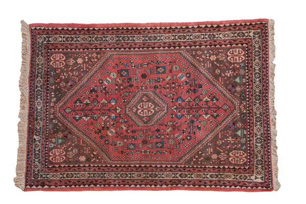 3.5x5 Vintage Abadeh Rug // ONH Item mc001542