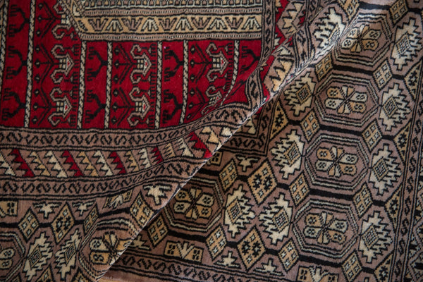 4x6 Vintage Fine Pakistani Turkmen Design Rug // ONH Item mc001689 Image 7