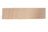 Luna Collection mat featuring a tight, light beige herringbone woven pattern.