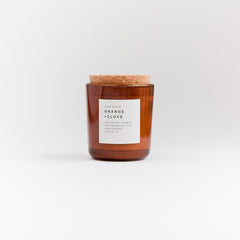 Orange and Clove Soy Candle // ONH Item 6325