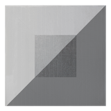 Louise Gray queen quilt with two-tone gray diagonal geometric pattern.