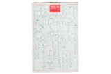 Vintage 1980s McCoy Intermediary Metabolism science chart with red border.
