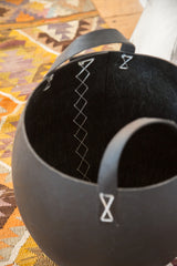 Extra Large Recycled Rubber Basket // ONH Item RH117 Image 3